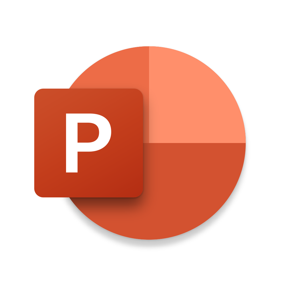 Microsoft PowerPoint application